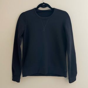 LIKE NEW {Lululemon Athletica} Black Pullover. Size 4.